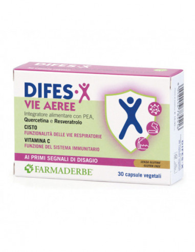 Difes X Vie Aeree 30 Capsule