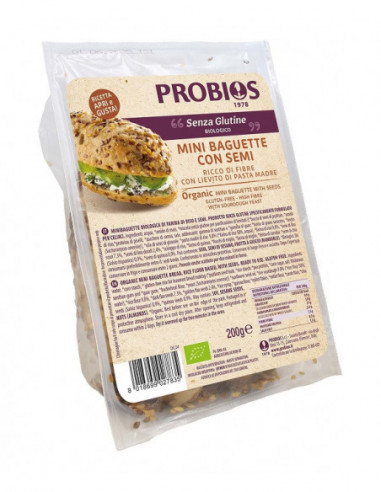 Probios Mini Baguette Semi 2 Pezzi Da...