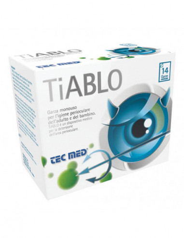 Tiablo Garza Oftalmica Monouso 14 Pezzi