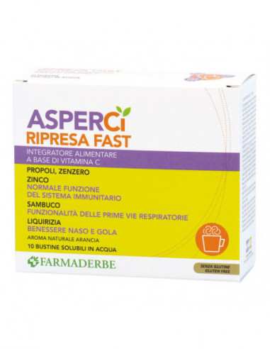 Asper Ci Ripresa Fast 10 Bustine 5 G