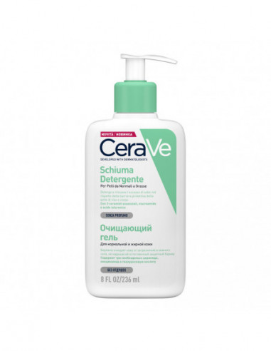 Cerave Schiuma Detergente Viso Pelle...