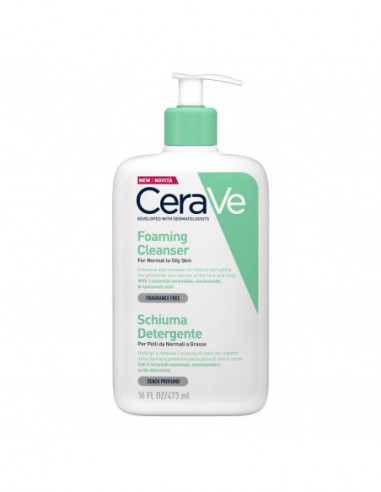 Cerave Schiuma Detergente Viso Pelle...