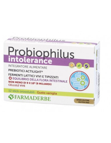 Probiophilus Intollerance 12 Stick Pack