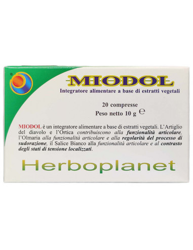 Miodol 20 Compresse Blister 10 G