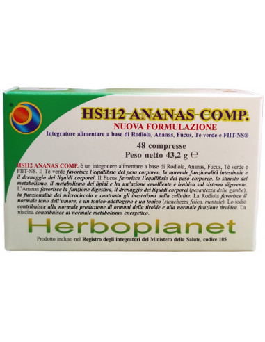 Hs112 Ananas Comp 48 Compresse