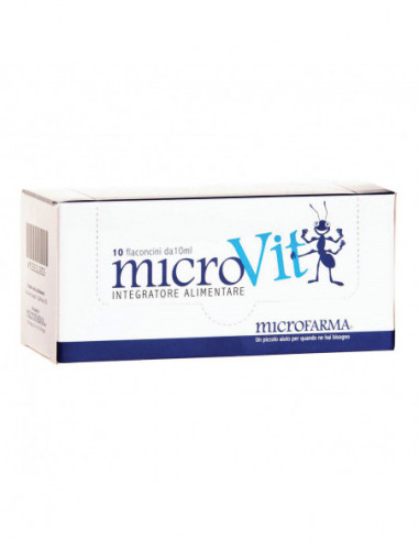 Microvit 10 Flaconcini Da 10 Ml