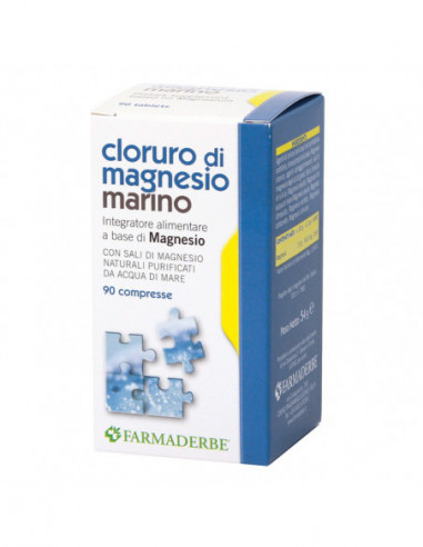 Cloruro Di Magnesio Marino 90 Compresse