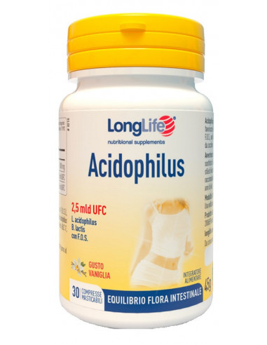 Longlife Acidophilus 30 Compresse...