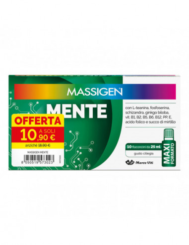 Massigen Mente 10 Flaconcini Da 250...