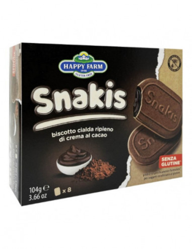 Happy Farm Snakis Crema Cacao 4 X 26 G