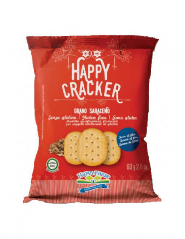 Happy Farm Cracker Grano Saraceno 60 G
