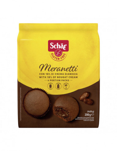 Schar Meranetti Con Crema Gianduia 4...