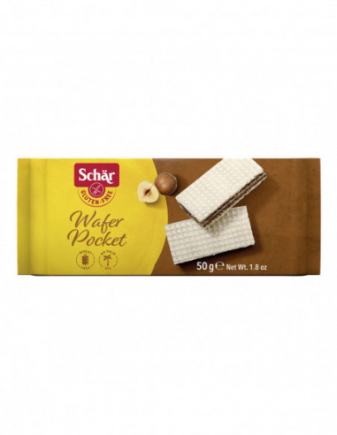 Schar Wafer Pocket Alla Nocciola 50 G