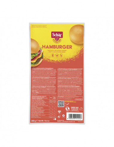 Schar Hamburger Senza Lattosio 300 G