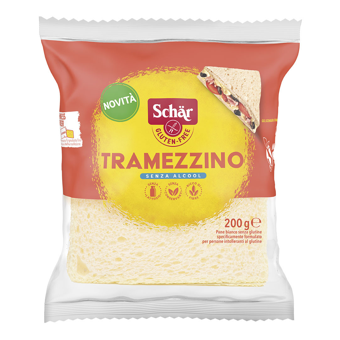 Pane e sostituti senza glutine Schar tramezzino 200 g Granfarma