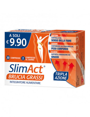 Slim Act Brucia Grassi 30 Compresse