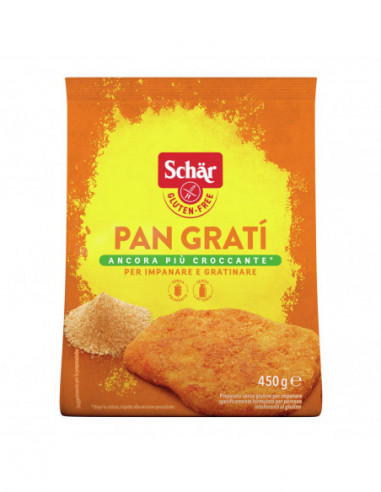 Schar Pan Grati' Senza Lattosio 450 G