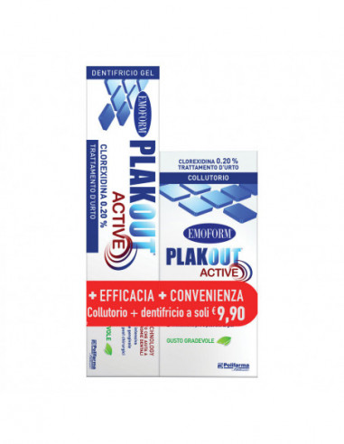 Emoform Plak Out Active Clorexidina...