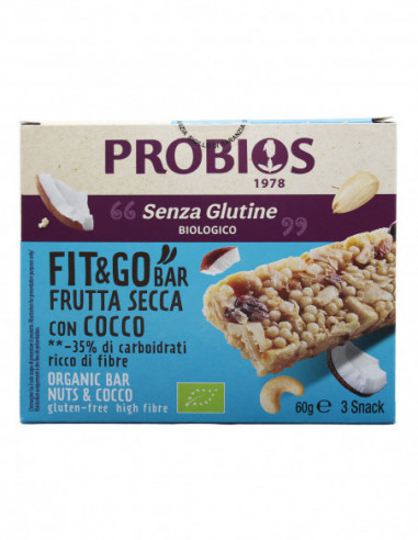 Probios Fit&go Barretta Frutta Secca...