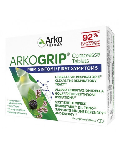 Arkogrip 15 Compresse