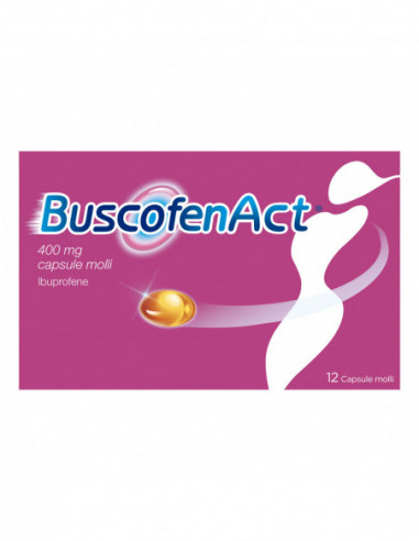 Buscofenact 12 Cps Molli 400 Mg