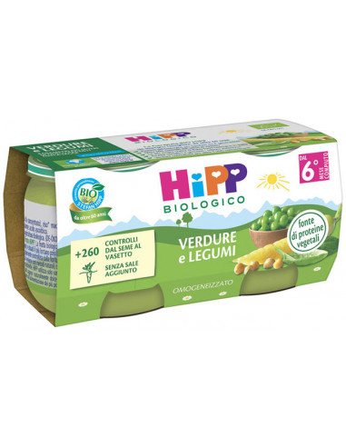Hipp Bio Omogeneizzato Verdure/legumi...