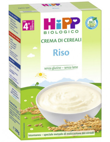 Hipp Bio Crema Cereali Riso 200 G