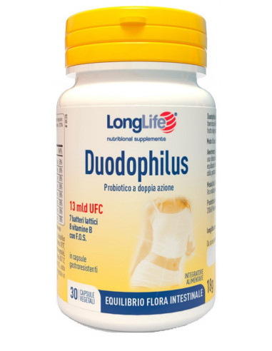 Longlife Duodophilus 30 Capsule Vegetali