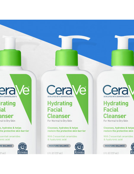 Cerave Detergente Idratante Viso Pelle Da Normale A Secca 236 Ml