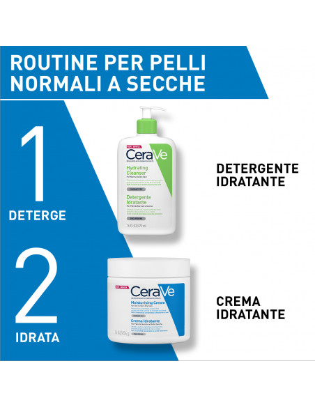 Cerave Detergente Idratante Viso Pelle Da Normale A Secca 236 Ml