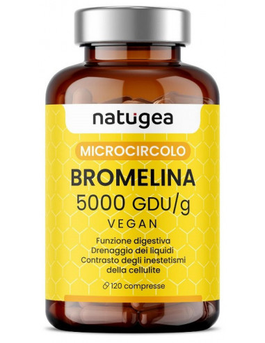 Natugea Bromelina 5000 5000 Gdu/g 120...