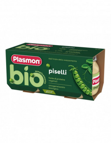 Plasmon Bio Omogeneizzato Piselli 2...