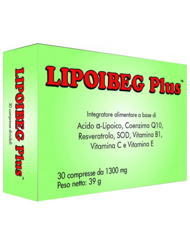 Lipoibeg Plus 30 Compresse Da 1300 Mg