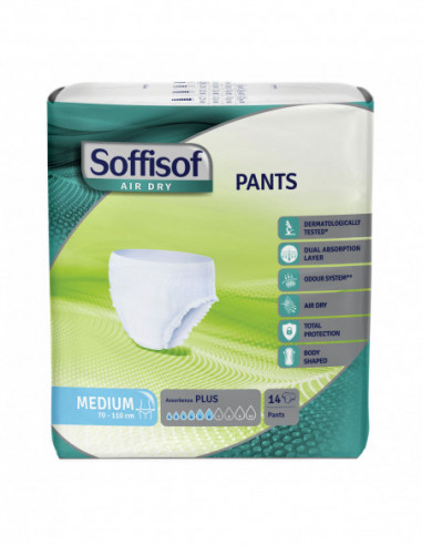 Pannolone Soffisof Air Dry Pants Plus...