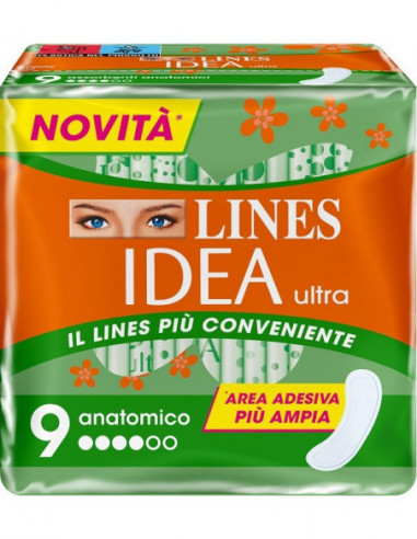 Lines Idea Ultra Anatomico 9 Pezzi