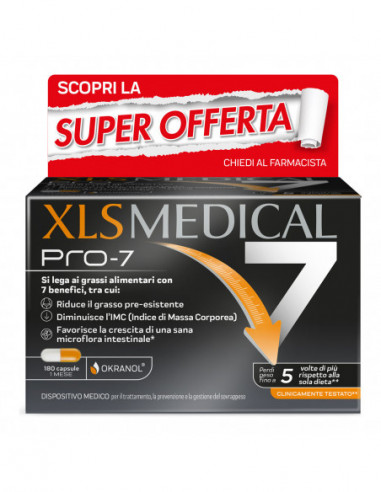 Xls Medical Pro-7 180 Capsule Taglio...