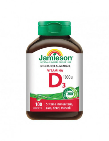 Jamieson Vitamina D3 1000 100 Compresse