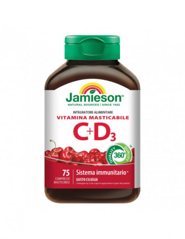 Jamieson Vitamina C 500 + D 75 Compresse