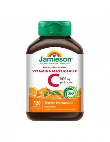 Jamieson Vitamina C 1000 Masticabile...