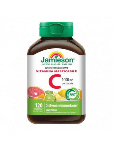 Jamieson Vitamina C 1000 Masticabile...