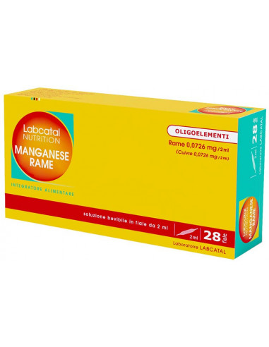 Labcatal Nutrition Manganese/rame 28...
