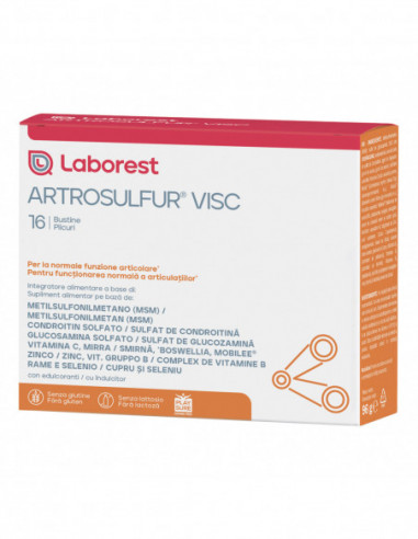 Artrosulfur Visc 16 Bustine Da 6 G