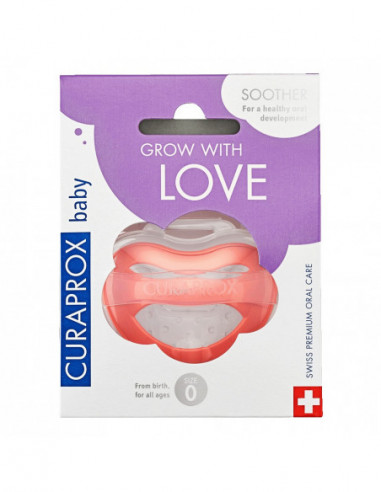 Curaprox Baby Soother Coral 0