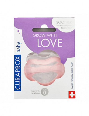 Curaprox Baby Soother Pink 0