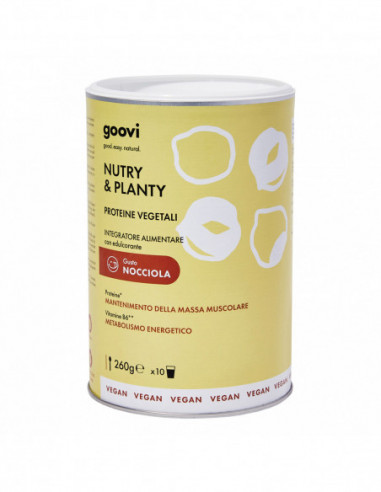 Goovi Proteine Vegetali Nocciola