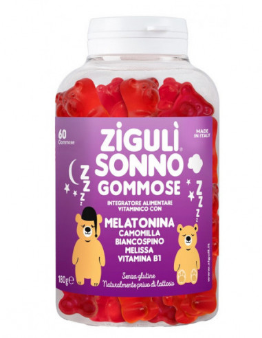 Ziguli Sonno Fragola 60 Gommose