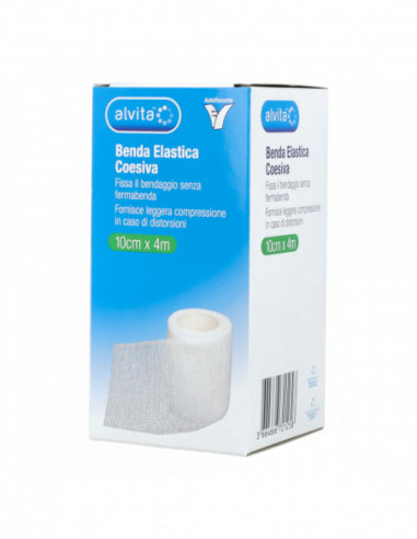 Benda Elastica Autoadesiva Alvita 10x4cm