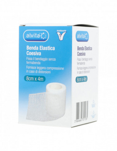 Benda Elastica Autoadesiva Alvita 8x4cm