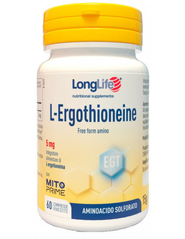 Longlife L-ergothioneine 60 Compresse