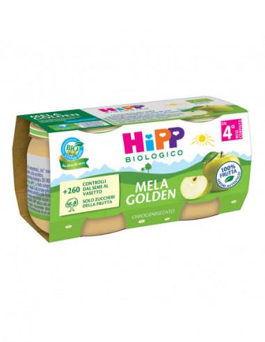 Hipp Bio Omogeneizzato Mela Golden 2...